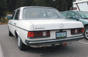 W123 en Canada