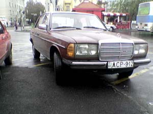 W123 en Hungria